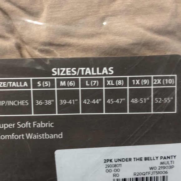 Secret Treasures 2-Pack Maternity Panties - Picture 6 of 7